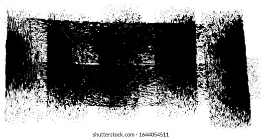 Black Grunge Distressed Paint Background Overlay Texture