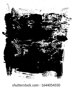 Black Grunge Distressed Paint Background Overlay Texture