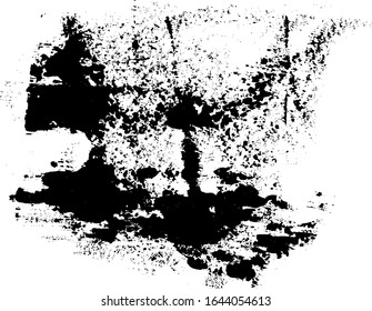 Black Grunge Distressed Paint Background Overlay Texture