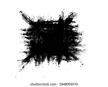 Black Grunge Distressed Paint Background