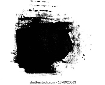 Textura de superposición de fondo de pintura con angustia de grunge negro