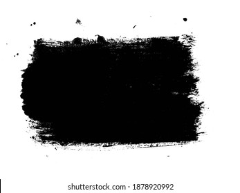 Black Grunge Distressed Paint Background Overlay Texture