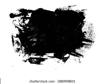 Textura de superposición de fondo de pintura con angustia de grunge negro