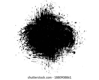 Textura de superposición de fondo de pintura con angustia de grunge negro
