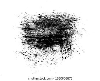 Black Grunge Distressed Paint Background Overlay Texture