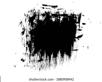 Black Grunge Distressed Paint Background Overlay Texture