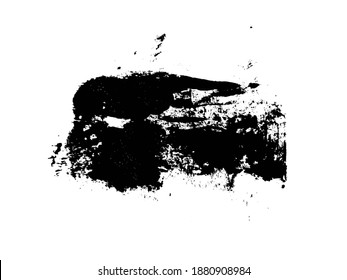 Black Grunge Distressed Paint Background Overlay Texture