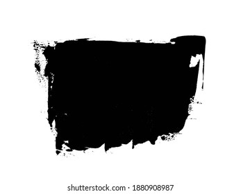 Black Grunge Distressed Paint Background Overlay Texture