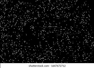 Black grunge halftone vector background in retro style. Vector template abstract geometric art background. Trendy modern style. Abstract template. Abstract geometric shape. Fashionable cover design