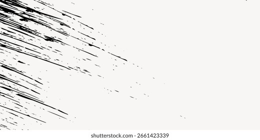 Grunge negro sobre fondo blanco. Vector en concepto de tecnología, ciencia, música, Vector moderno type2
