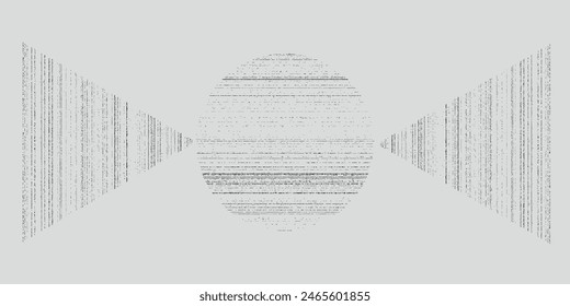Black grunge round shapes. Brush strokes frames elements, frames for design.
