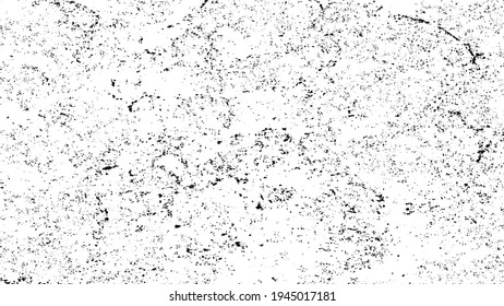 Diseño de fondo de textura de grunge negra, pancarta de textura vectorial de patrón de arañazos abstractos sobre fondo blanco aislado,