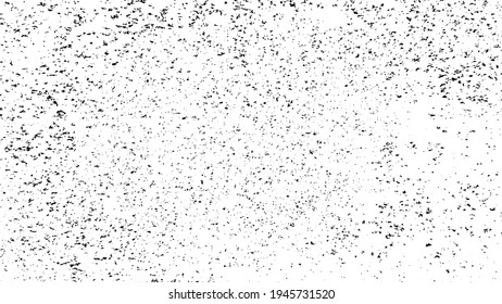 Black grunge texture background design, Abstract scratch grunge pattern noise vector texture banner on isolated white background
