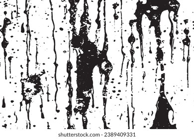 black grunge texture background, black and white texture vector illustration for background