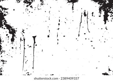 black grunge texture background, black and white texture vector illustration for background