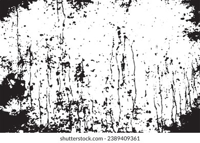 black grunge texture background, black and white texture vector illustration for background