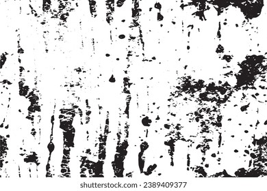 fondo de textura de grunge negro, ilustración vectorial de textura en blanco y negro para fondo