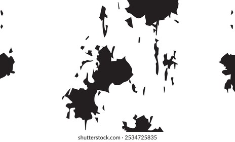 black grunge texture background, black and white texture vector illustration for background