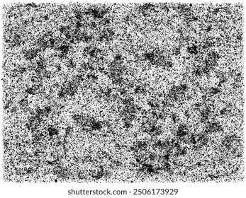 Black grunge texture with damaged edges. Monochrome grunge distressed texture. Grunge urban background made of granite. Dust overlay distress grain. Black-and-white distressed grunge concrete.