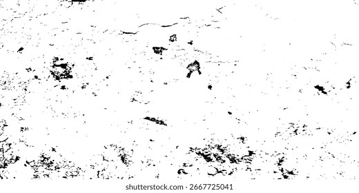Textura grunge negra con efecto salpicadura afligida. Sucio fondo vintage erosionado. Ilustración vectorial.