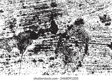 Black grunge texture isolated on white background. Distressed backdrop.