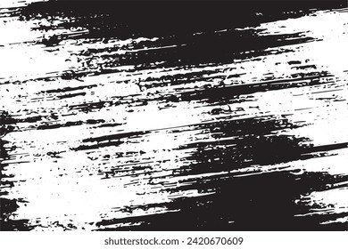 textura de grunge negro sobre fondo blanco, imagen vectorial