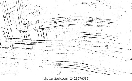 Black grunge texture scratch on white background, a black and white drawing of a line, vintage noise