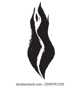 Black Grunge Texture Vector background