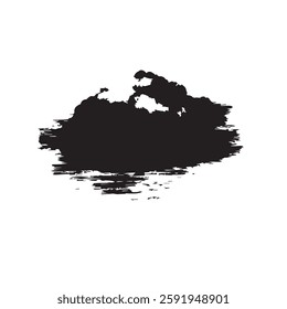 Black Grunge Texture Vector design