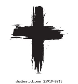 Black Grunge Texture Vector design