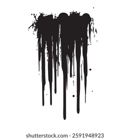 Black Grunge Texture Vector design
