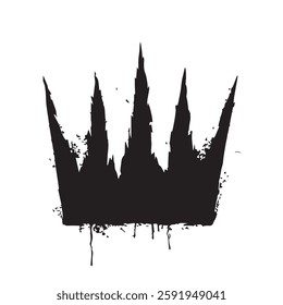 Black Grunge Texture Vector design