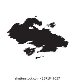 Black Grunge Texture Vector design
