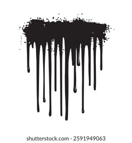 Black Grunge Texture Vector design