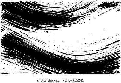 Black grunge vector texture for your projects