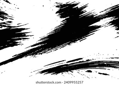 Textura vectorial de grunge negro para sus proyectos