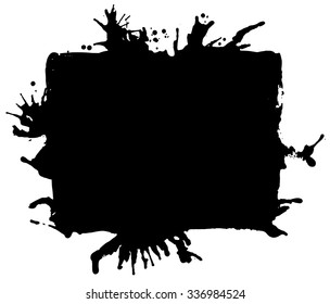 black grungy background, ink background 