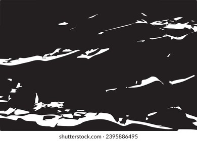 textura de grieta negra de la pared acristalada, textura de fondo de ilustración vectorial