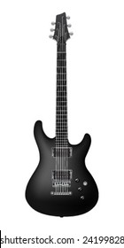 Black guitar