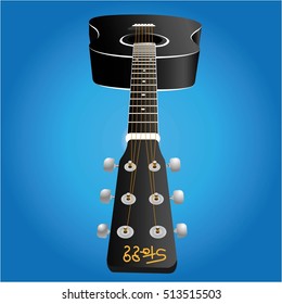 Black guitar icon