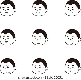 muchacho de pelo negro con la cabeza afeitada_a