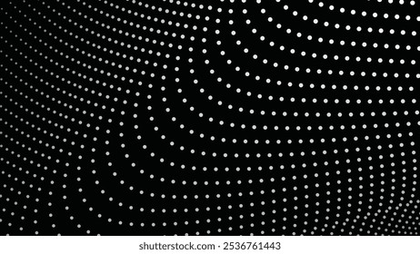 Black halftone abstract background for backdrop or presentation