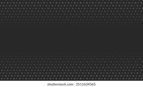 schwarzer abstrakter Halbton-Vektorhintergrund