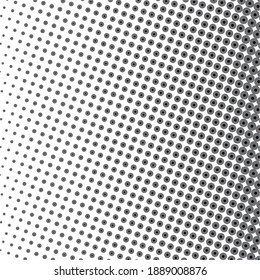 Black halftone background. Black polka dot. Halftone patterns. Modern Halftone Background, backdrop, texture, pattern. Vector illustration.