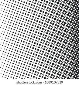 Black halftone background. Black polka dot. Halftone patterns. Modern Halftone Background, backdrop, texture, pattern. Vector illustration.