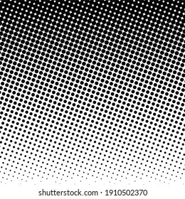 Black halftone background. Black polka dot. Halftone patterns. Modern Halftone Background, backdrop, texture, pattern. Vector illustration.