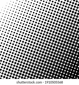 Schwarzer Halfone-Hintergrund. Schwarzer Polka-Punkt. Halftone Muster. Moderner, sauberer Halftonhintergrund, Hintergrund, Textur, Muster oder Overlay. Vektorgrafik.