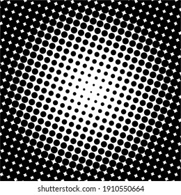 Black halftone background. Black polka dot. Halftone patterns. Modern Halftone Background, backdrop, texture, pattern. Vector illustration.