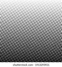 Fondo de medio tono negro. Punto de polka negro. Patrones de semitono. Moderno y limpio fondo de semitono, fondo, textura, patrón o superposición. Ilustración vectorial.