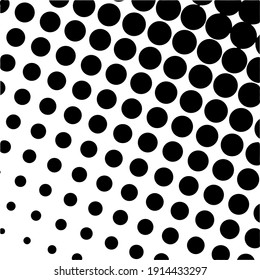 Black halftone background. Black polka dot. Halftone patterns. Modern Halftone Background, backdrop, texture, pattern. Vector illustration.